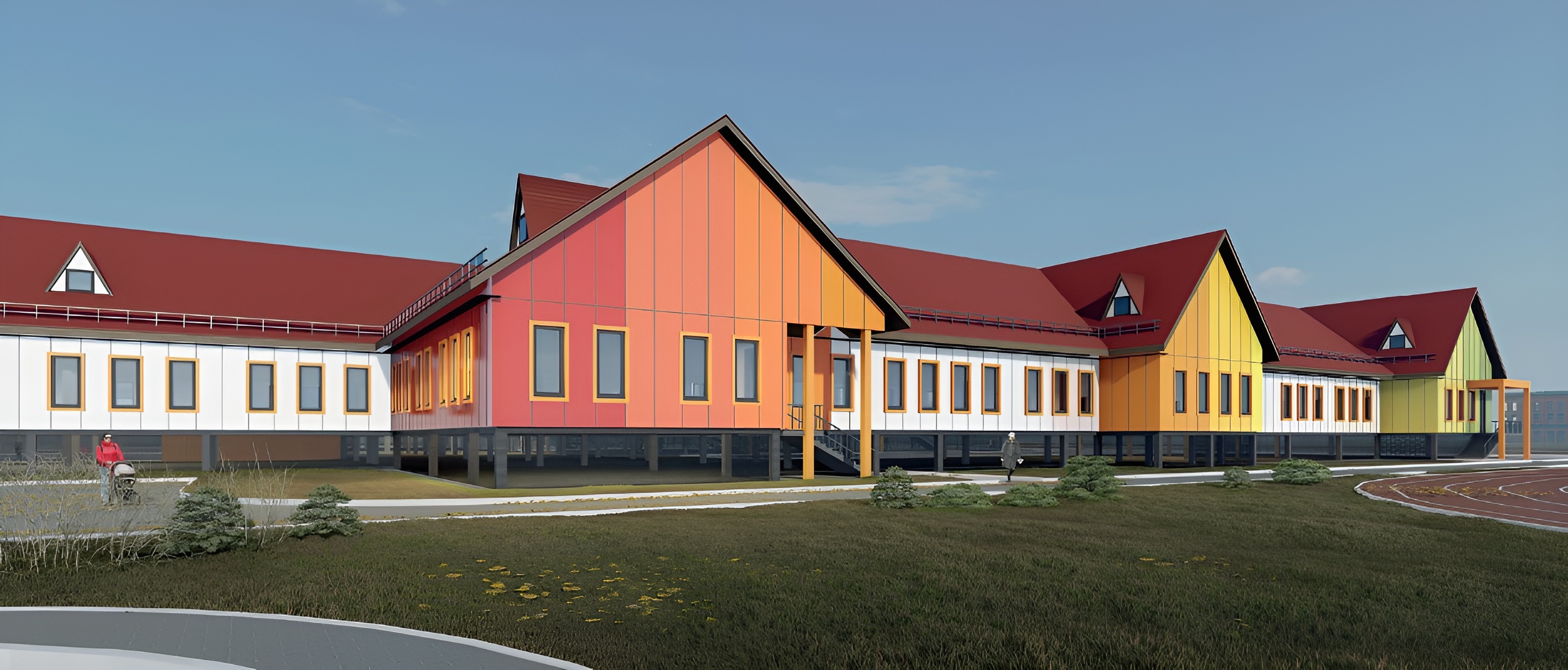 Школа-детский сад в с. Кутопьюган Надымского района Ямало-Ненецкого автономного округа